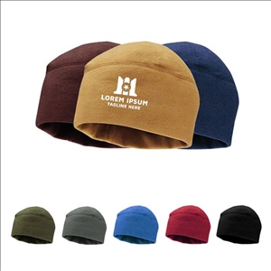 Unisex Autumn Winter Thermal Fleece Beanie